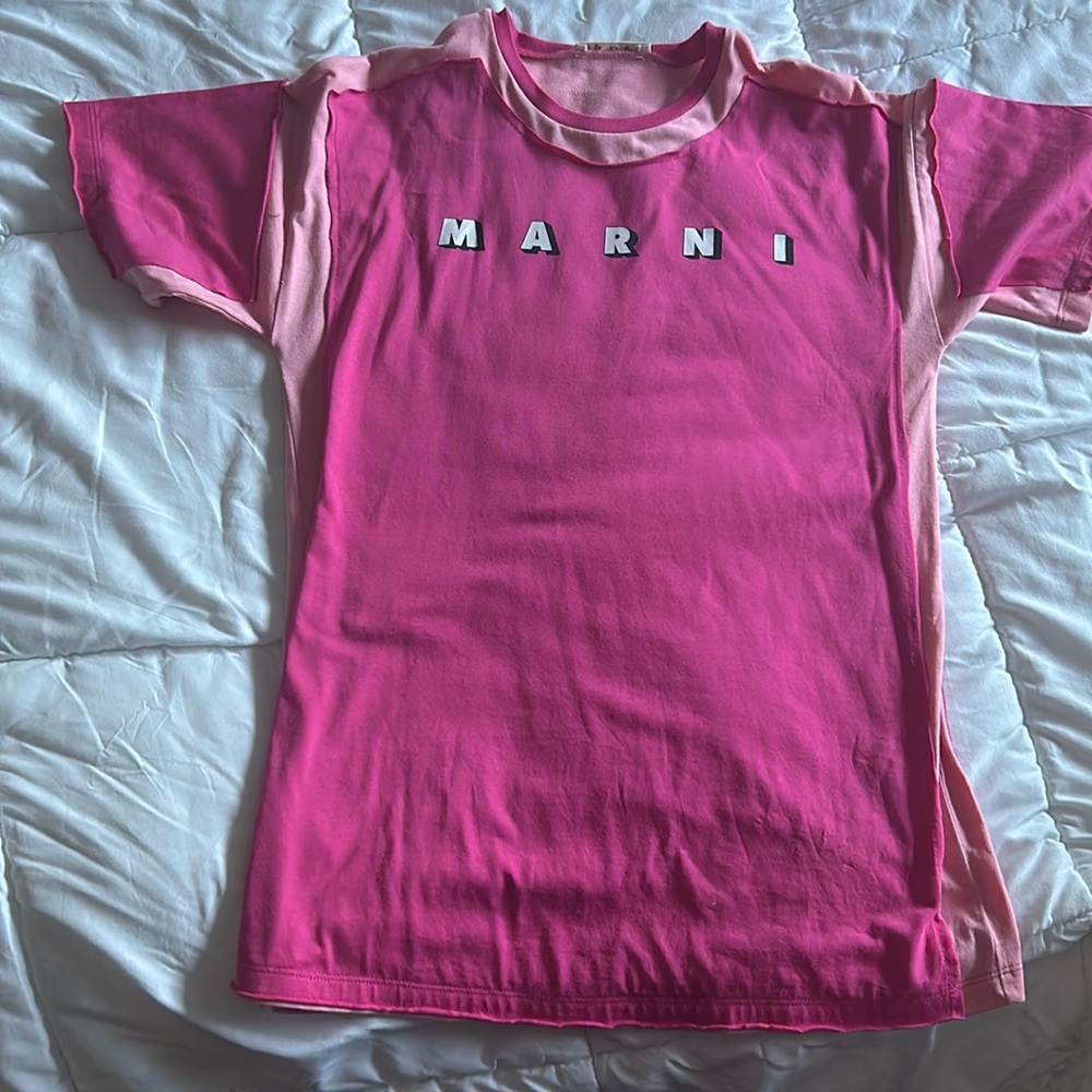Marni little girls shirt dress